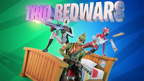 New update to <b>trio</b> <b>bed</b> <b>wars</b> | <b>Code</b>: 5718-5793-1933 | Changed the gold bolt sniper for a gold heavy sniper. . Trio bedwars fortnite code pandvil